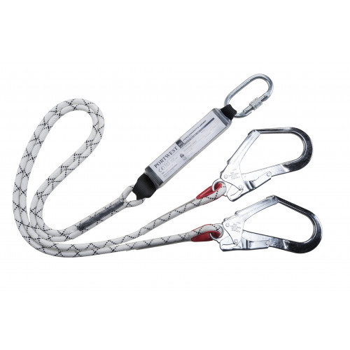 Double Kernmantle Lanyard With Shock Absorber FP55