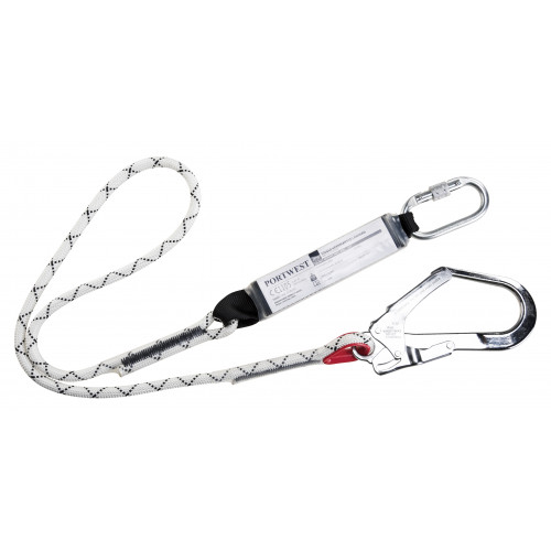 Single Kernmantle Lanyard With Shock Absorber FP56