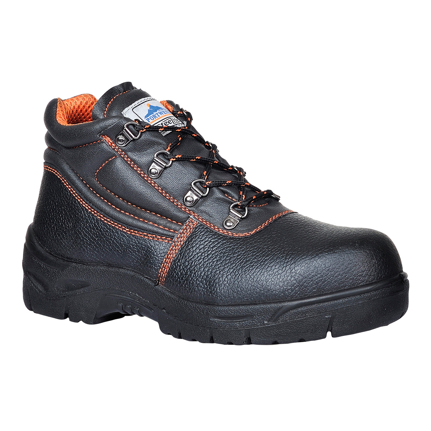 Portwest FW85 Steelite Ultra Veiligheids Schoen, S1P, Zwart, Grootte 43