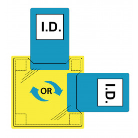 Dual ID Holder - Sew-On ID20