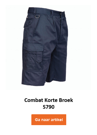 Afbeelding van de Army Shorts S790 in blauw met een link naar het artikel.