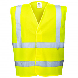 Portwest Bizflame Work Range FR71 in geel. Er is een link naar de artikelpagina toegevoegd.