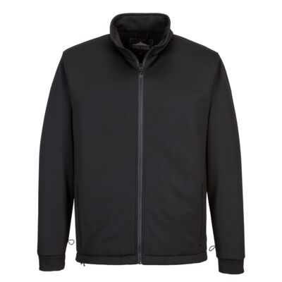 Afbeelding van de uitneembare zwarte binnenjas.