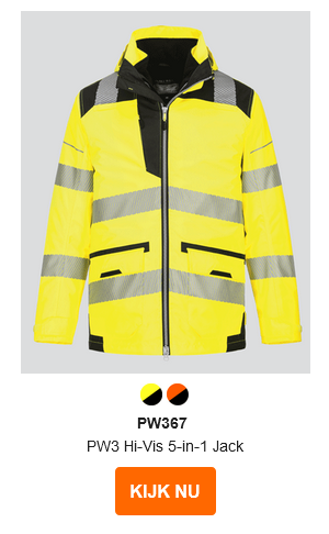 PW3 Hi-Vis 5-in-1 jas