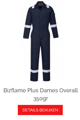 Bizflame Plus damesjumpsuit met link naar item.