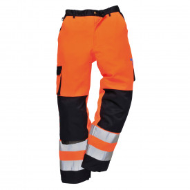 Portwest Hi-Vis Broek Lyon TX51 in oranje/blauw. Er is een link naar de artikelpagina toegevoegd.